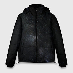 Куртка зимняя мужская Лонгслив Звезды и космос, цвет: 3D-светло-серый
