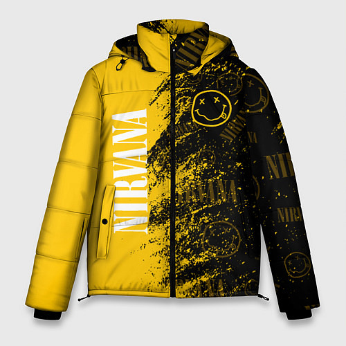 Мужская зимняя куртка Nirvana Паттерн / 3D-Светло-серый – фото 1