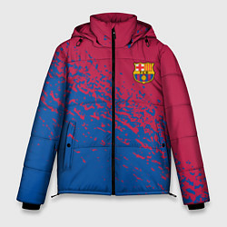 Мужская зимняя куртка Barcelona маленькое лого