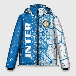 Куртка зимняя мужская Inter соты, цвет: 3D-красный