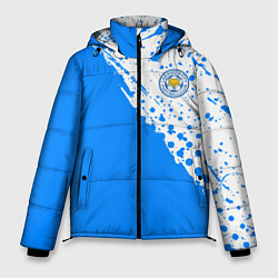 Куртка зимняя мужская Leicester city Лестер Сити, цвет: 3D-черный