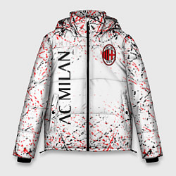 Мужская зимняя куртка Ac milan logo