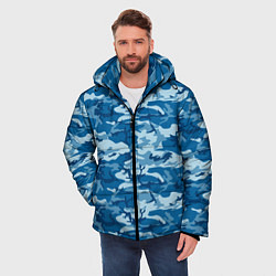 Куртка зимняя мужская Камуфляж морской, цвет: 3D-светло-серый — фото 2