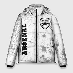 Куртка зимняя мужская Arsenal Sport на светлом фоне, цвет: 3D-черный