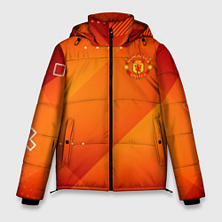 Мужская зимняя куртка Manchester united Абстракция спорт
