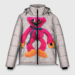 Куртка зимняя мужская Киси Миси объёмная игрушка - Kissy Missy, цвет: 3D-красный