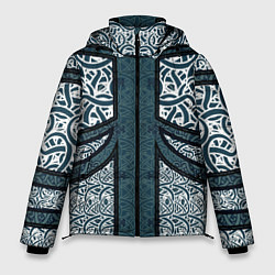 Куртка зимняя мужская УЗОР ФЕНТЕЗИ, цвет: 3D-черный