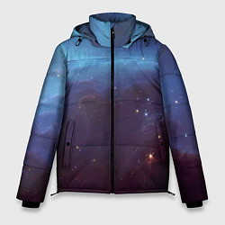 Куртка зимняя мужская Космический дым, цвет: 3D-красный
