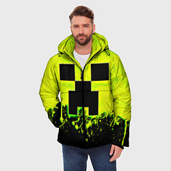 Куртка зимняя мужская Creeper neon, цвет: 3D-красный — фото 2