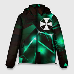 Куртка зимняя мужская Resident Evil разлом плит, цвет: 3D-черный
