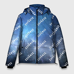 Куртка зимняя мужская The Expanse pattern, цвет: 3D-красный