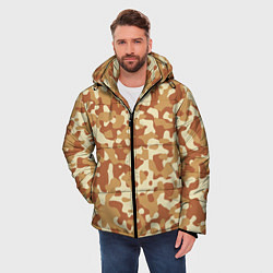 Куртка зимняя мужская Камуфляж Italian Desert, цвет: 3D-светло-серый — фото 2