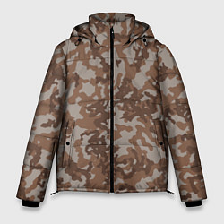 Куртка зимняя мужская Камуфляж ВСР-84 песчаный, цвет: 3D-светло-серый