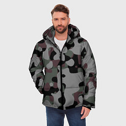 Куртка зимняя мужская Камуфляж Urban Night, цвет: 3D-черный — фото 2