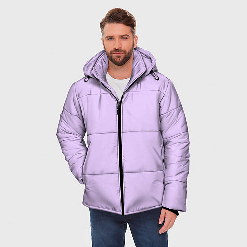 Мужская зимняя куртка Цифровая лаванда 2023 / 3D-Светло-серый – фото 3