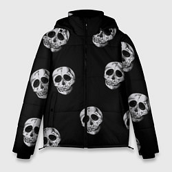 Куртка зимняя мужская Черепочки, цвет: 3D-светло-серый