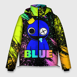 Куртка зимняя мужская Rainbow Friends - Blue, цвет: 3D-красный