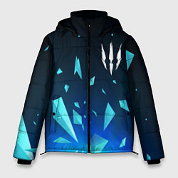 Куртка зимняя мужская The Witcher взрыв частиц, цвет: 3D-черный