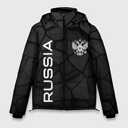 Мужская зимняя куртка Черная броня Россия