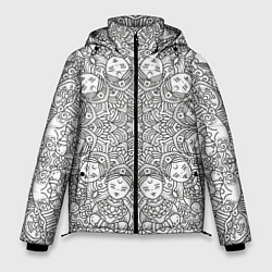 Куртка зимняя мужская Хоровод, цвет: 3D-черный