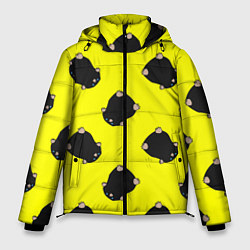 Куртка зимняя мужская Кротовуха, цвет: 3D-красный
