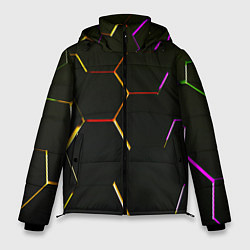 Куртка зимняя мужская Киберстиль, цвет: 3D-светло-серый