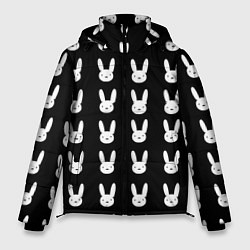 Мужская зимняя куртка Bunny pattern black