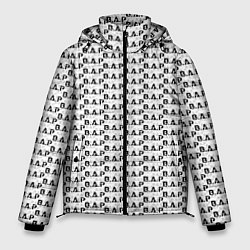 Мужская зимняя куртка B A P pattern logo