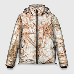 Куртка зимняя мужская Резкие контуры, цвет: 3D-черный