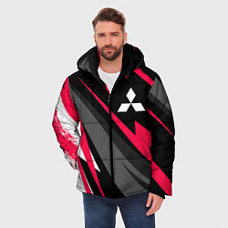 Куртка зимняя мужская Mitsubishi fast lines, цвет: 3D-черный — фото 2