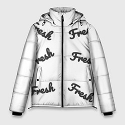 Куртка зимняя мужская Fresh, цвет: 3D-черный