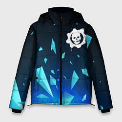 Куртка зимняя мужская Gears of War взрыв частиц, цвет: 3D-черный