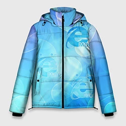 Куртка зимняя мужская Ё-Моё интернет эксплорер, цвет: 3D-красный