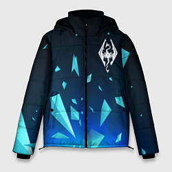 Куртка зимняя мужская Skyrim взрыв частиц, цвет: 3D-черный