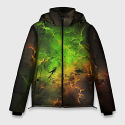 Куртка зимняя мужская Зеленый туман, цвет: 3D-светло-серый