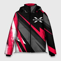 Куртка зимняя мужская Exeed fast lines, цвет: 3D-черный