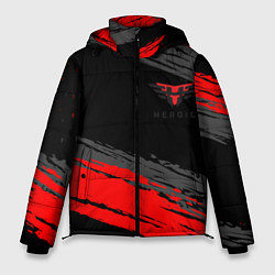 Куртка зимняя мужская Heroic black, цвет: 3D-черный