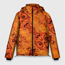 Куртка зимняя мужская Огненный идол, цвет: 3D-черный