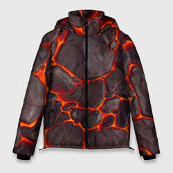 Куртка зимняя мужская Жерло вулкана, цвет: 3D-черный