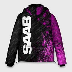 Мужская зимняя куртка Saab pro racing: по-вертикали