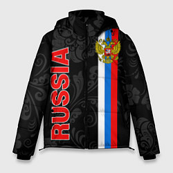 Мужская зимняя куртка Russia black style