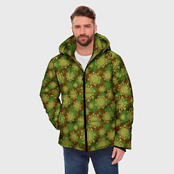 Куртка зимняя мужская Вирус - камуфляж, цвет: 3D-светло-серый — фото 2