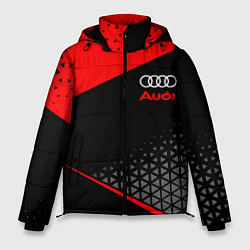 Куртка зимняя мужская Ауди - sportwear, цвет: 3D-черный