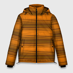 Куртка зимняя мужская Текстура бревна горизонтальные, цвет: 3D-светло-серый