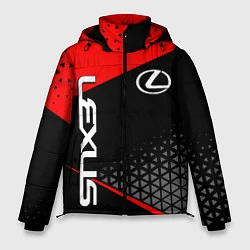 Куртка зимняя мужская Lexus - red sportwear, цвет: 3D-черный