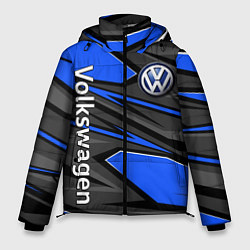 Куртка зимняя мужская Вольцваген - спортивная униформа, цвет: 3D-светло-серый
