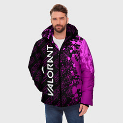Куртка зимняя мужская Valorant pro gaming по-вертикали, цвет: 3D-черный — фото 2