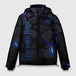 Мужская зимняя куртка Mercedes - плиты с эффектом свечения