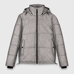 Куртка зимняя мужская Текстура серо-бежевый однотонный, цвет: 3D-светло-серый