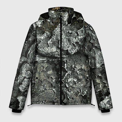 Мужская зимняя куртка Камуфляж невидимка три маскировка милитари / 3D-Светло-серый – фото 1